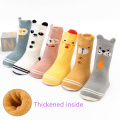 3D-Karikatur-Schlauchsocken-Babysocken mit hohen Kniestrümpfen des Tierbabys